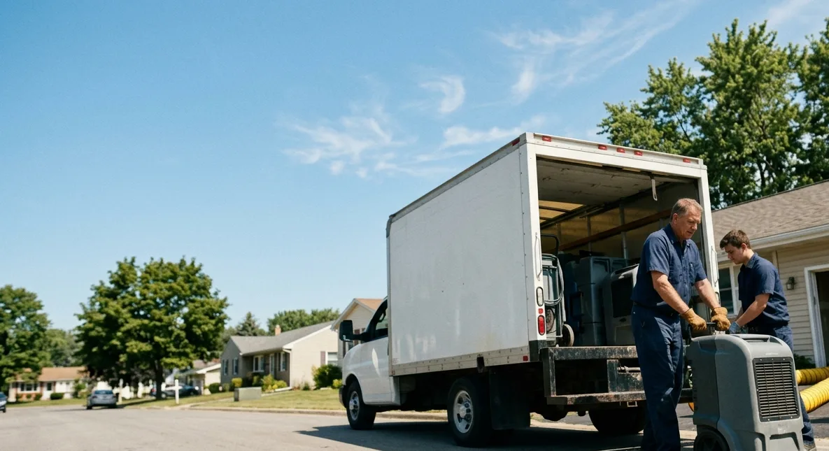 Water Damage Cleanup in Chambersburg, PA near me